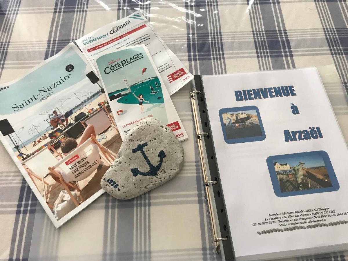 Maison De Vacances Arzael A 200M De La Plage Celebre De Mr Hulot Saint-Nazaire  Ngoại thất bức ảnh